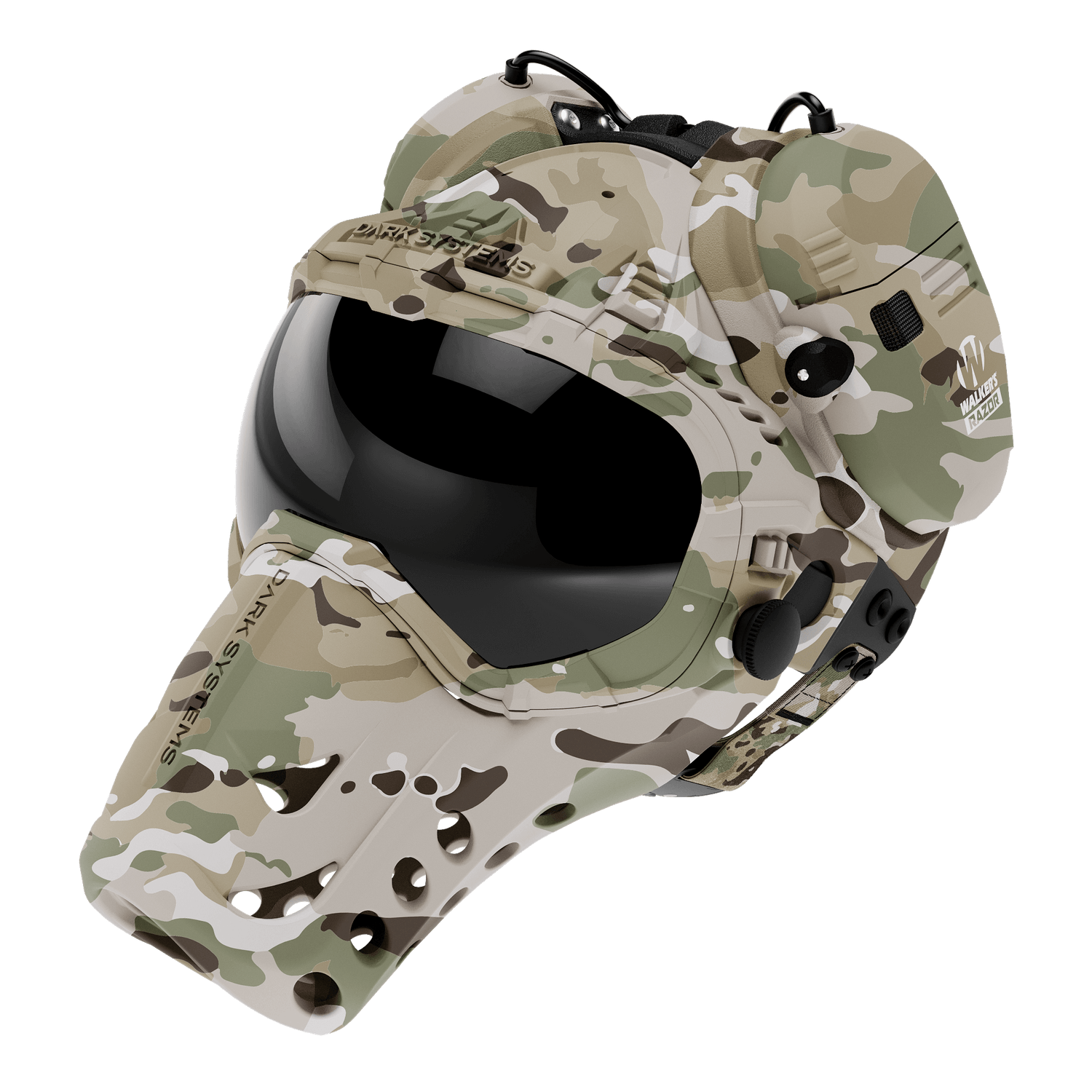 DarkFighter K9 Helmet - hundhjälm - hjälm för hund