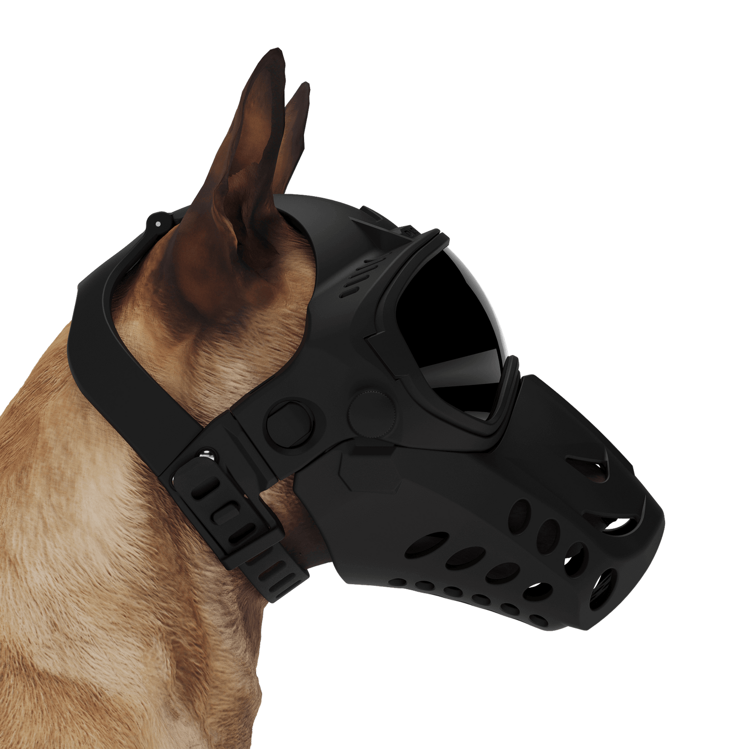 Munkorg för hund passande hundhjälm - K9 helmet