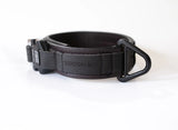 Leather collar with super strong ISC buckle - Leather Agitation Collar