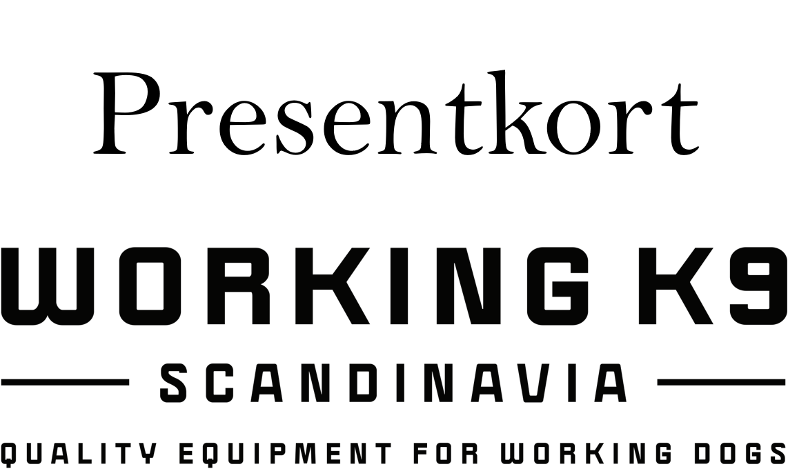 Presentkort - Working K9 Scandinavia