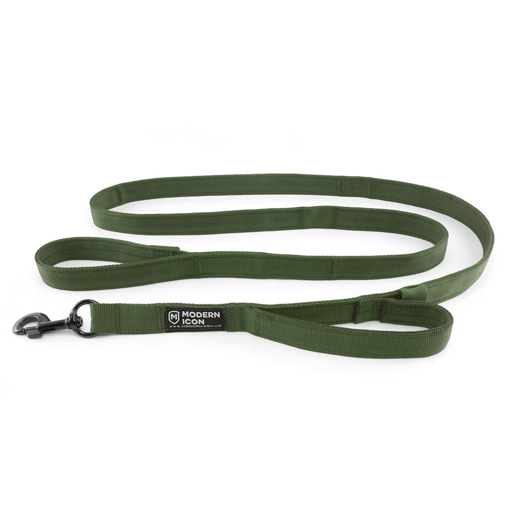 Hundkoppel med dubbla handtag - Defender Riot Lead - Working K9 Scandinavia